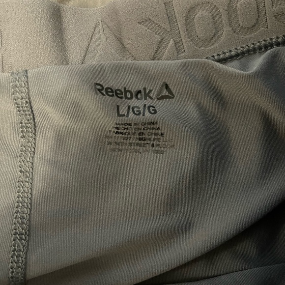 2 Pair Reebok Running Lined w/ Under/Biker Shorts Soft Athletic Shorts - Picture 5 of 6